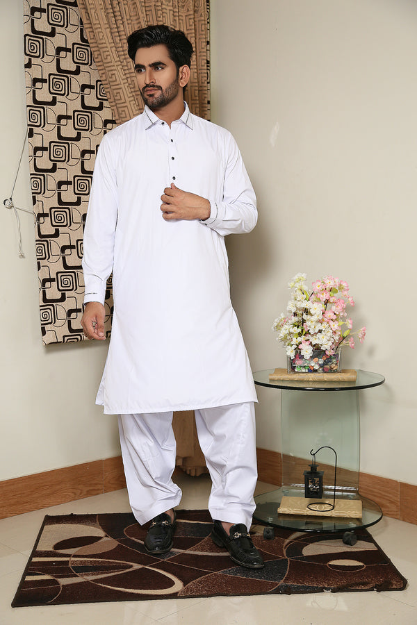 White Suit Kameez Shalwar